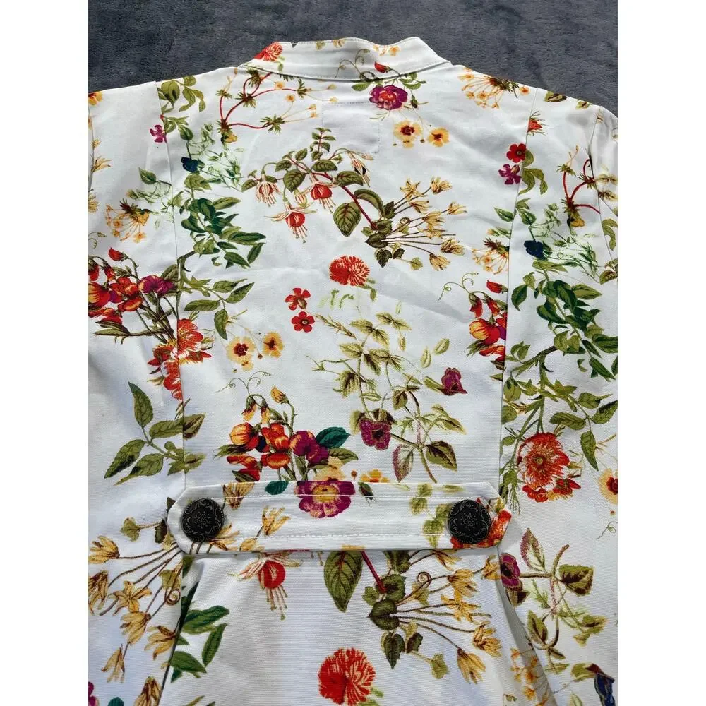 NWT Disney Alice Through Looking Glass Floral Peplum Jacket Women S
